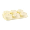 thumbnail image 1 of Hvmvliv Ice Trays 6-Compartments Lemon-Shape Fruit Ice Blocks Trays Food Grade Silicone Reusable Ice Cubes Making Molds Yellow, 1 of 6