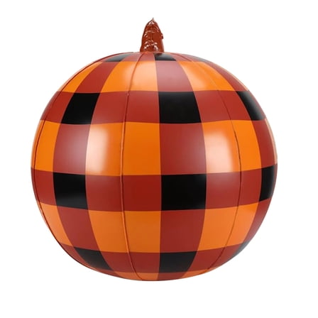 Hvmvliv Inflatable Halloween Outdoor Decorations Outdoor Inflatable Pumpkin Halloween Courtyard Decoration Simulated Inflatable Pumpkin Orange