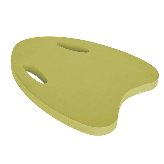 Hvmvliv Kickboard Eva Kickboard Swim Training Aid Kick Board Pool Exercise Equipment with Hole Handle,Non-Spliced ​​Molded Water Board Yellow