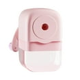 thumbnail image 1 of Hvmvliv Pencil Sharpener Hand-Cranked Pencil Sharpener With Transparent Shavings Container Ergonomic Handle Prevents Pencil Breakage For Home Use Pink, 1 of 9
