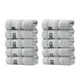 thumbnail image 1 of Hvmvliv Rectangular Towels For Bathroom 10 Pcs Bath Towels Set For Bathroom Cotton Thick Soft Absorbent Towel Set Of 10 Household Wash Face Gift Towel Gray, 1 of 8