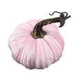 thumbnail image 1 of Hvmvliv Simulated Pumpkin Decoration,Halloween Thanksgiving 4.72in Faux Velvet Fabric Pumpkin Decor Cabinet Display,Versatile Centerpiece for Home,Table,Party Pink, 1 of 6