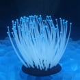 thumbnail image 1 of Hvmvliv Simulation Luminous Anemone Silicogel Decor for Fish Tank Aquarium Night Glow Soft Realistic Landscaping Decoration, 1 of 6