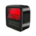 thumbnail image 1 of Hvmvliv Small Heater 1000W Household Warm Blower, Fast Heating Energy-saving Small Heating Stove, Overheat & Tilt Power-Off Protection, 3 Gears, Multi-Functional Black, 1 of 9