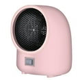 thumbnail image 1 of Hvmvliv Small Space Heater 400W Mini Space Heater Fan, Portable Ceramic Heating for Home Office Indoor Use, Overheat Protection, US Plug, Quiet Personal Desk Heater Pink, 1 of 6