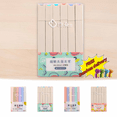 thumbnail image 1 of Hvmvliv Soft Head Bible Highlighters Set with Eraser（Random Delivery）,Water-Based Quick-Drying Ink Hoghlighters Mark Pen for Bible Pages,Thin Paper,Notebooks and Office Use,Multicolor-C, 1 of 6