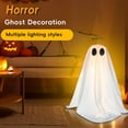 thumbnail image 1 of Hvmvliv Spooky Ghosts Halloween Decorations 20in Horror Ghost Decoration Halloween Scene Decoration Indoor Home Fireplace Ornaments Suitable for Indoor Outdoor Halloween Decoration White, 1 of 9