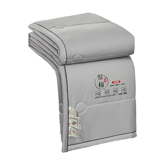 Hvmvliv Summer Blanket 100x150cm Summer Cool Feeling Silk Conditioning Quilt Blanket Summer Quilt Conditioning Quilt Thin Quilt Cool Feeling Machine Washable Cooling Blanket for Night Sweats Gray