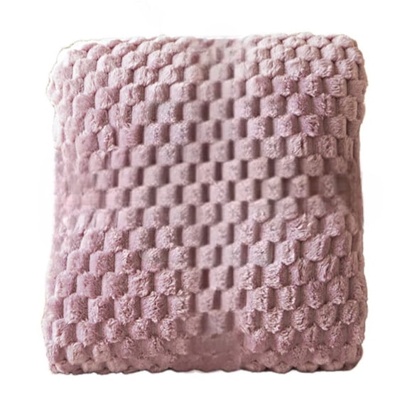 Hvmvliv Summer Blanket 100x70cm Cold Blankets for Sleeping Large-Size Flannel Ice Blanket Gift for Hot Sleepers 2-Sided Cooling Blanket Breathable Comforter for Home Purple