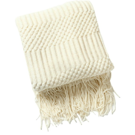 Hvmvliv Summer Blanket 127x172cm Solid Color Conditioning Blanket Blanket Sofa Blanket Office Nap Blanket Homestay Decorative Blanket 50X67.7In Cool Comforters for Hot Sleepers Beige