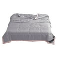 thumbnail image 1 of Hvmvliv Summer Blanket 150x200cm Lightweight Cooling Blanket Large Size Summer Quilt for Hot Sleepers - Soft Rest Cooling Comforter Easily Washable Gray, 1 of 8