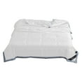 thumbnail image 1 of Hvmvliv Summer Blanket 150x200cm Lightweight Cooling Blanket Large Size Summer Quilt for Hot Sleepers - Soft Rest Cooling Comforter Easily Washable White, 1 of 8