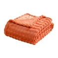 thumbnail image 1 of Hvmvliv Throw Blankets For Couch 27x40in Ultra Soft Thick Facecloth Nap Blanket for Beds Sofas Maximum Comfort Machine Washable Orange, 1 of 7