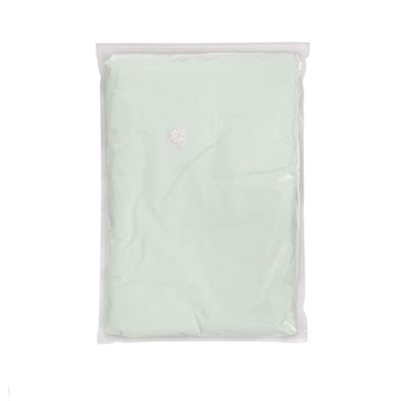 Hvmvliv Vacuum Storage Bags Thickened Compression Bag,Self-Squeezing Bag for Clothes,Down Jackets,Blankets,Quilts,Transparent Airtight Multi-Layer Zipper,27.6X19.7in Clear-S