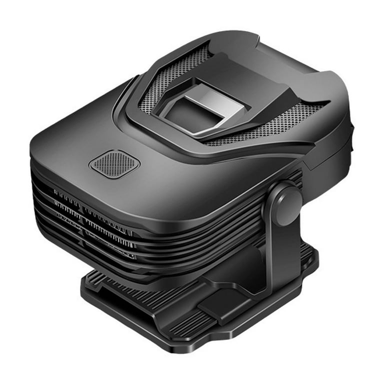 cigarette lighter heater for truck Hvmvliv Vehicle Heater 12V Car Heater and Defroster, Portable 150W Heater  with 360 Degree Rotation, Dual Hot/Cool Fan, Plugs into Cigarette Lighter  for Cars, Trucks, SUVs Black