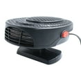 thumbnail image 1 of Hvmvliv Vehicle Heater 24V Car Heater and Defroster, 150W Portable Fast Heating Demister with 360 Degree Rotation, Dual Hot/Cool Fan for All Vehicles via Lighter Socket Black, 1 of 9