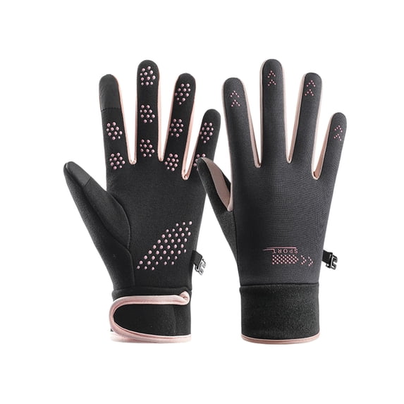 Hvmvliv Winter Gloves With Touchscreen Fingers Women's Original Winter Gloves - Touchscreen & Non-Slip for Driving, Cycling & Sports Gray
