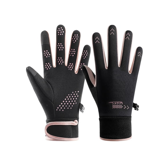 Hvmvliv Winter Gloves With Touchscreen Fingers Women's Original Winter Gloves - Touchscreen & Non-Slip for Driving, Cycling & Sports Pink