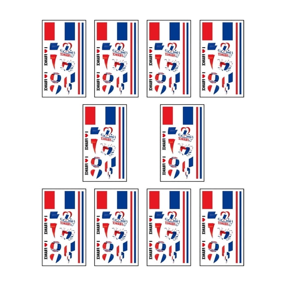 Hvmvliv World Soccer Cup 2026 Tournament Fan Temporary Tattoos 10 Sheets Multinational Flag Stickers for Face Arms Brazil Germany Argentina etc Multicolor