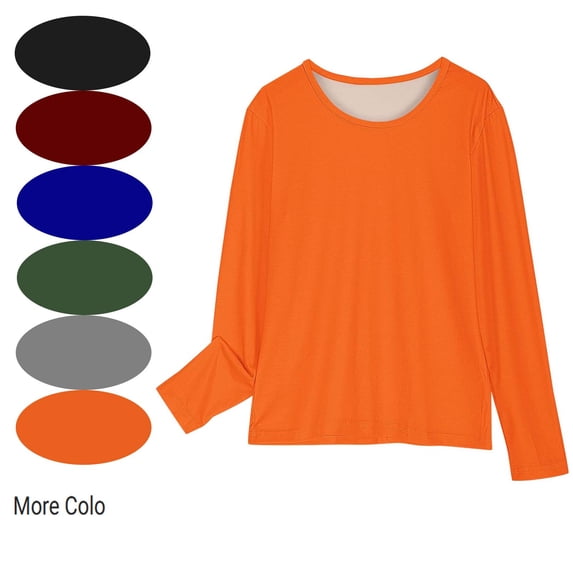 Hvobtty Boys and Girls Casual T-shirts Fall Winter Long Sleeve Dressy Comfortable Blouses