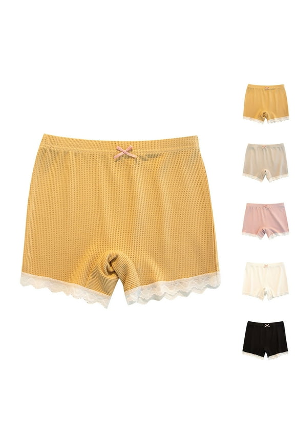 Toddler Elastic Pants Shorts, Toddler Summer Short Pants, Children's Mosquito Repellent Pants Summer Thin Breathable and Cool Pink 7-8 Years