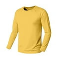thumbnail image 1 of Hvogkswy Compression Shirt Men, Crew Neck Dry Workout Base Layer Undershirt Thin Stretchy Slim Comfy Long Sleeve Tops, 1 of 8