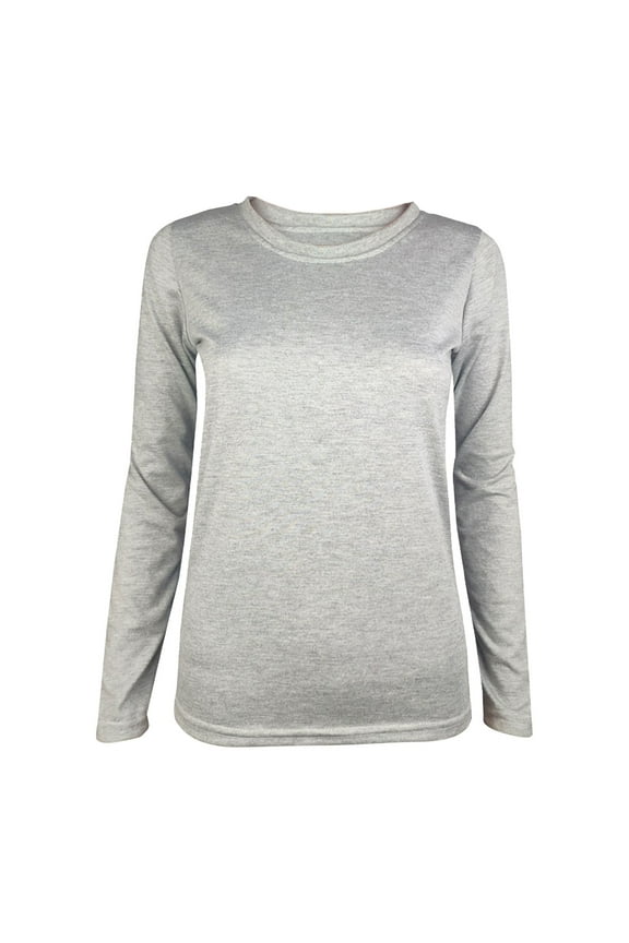 Long Sleeve Thermal Shirts for Women Cold Weather Underwear Tops Fall Winter Base Layer Thermal Blouses