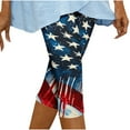 thumbnail image 1 of Hvot&aat Patriotic High Waist Leggings for Women USA 4th of July Flag Leggings Summer Casual Vacation Beach Pants, 1 of 6