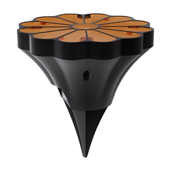 Hvot&aat Solar Flower Ground Lights, Outdoor Solar Garden Stake Lights, Flower Shaped Pathway Lights for Yard Lawn Patio
