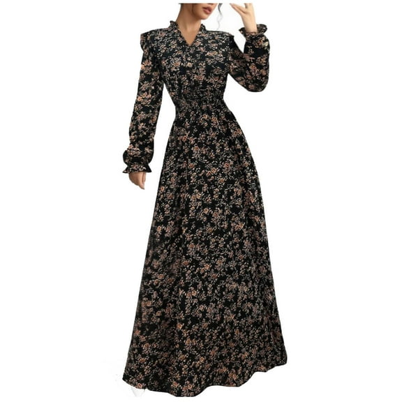 Hvot&aat Western Cowgirl Dress for Women Sexy Spaghetti Strap Deep V Neck Vintage Western Mini Dresses Floral Chiffon Flowy Dress
