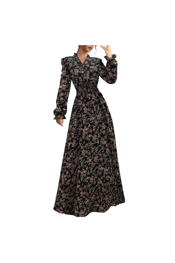 Western Cowgirl Dress for Women Sexy Spaghetti Strap Deep V Neck Vintage Western Mini Dresses Floral Chiffon Flowy Dress