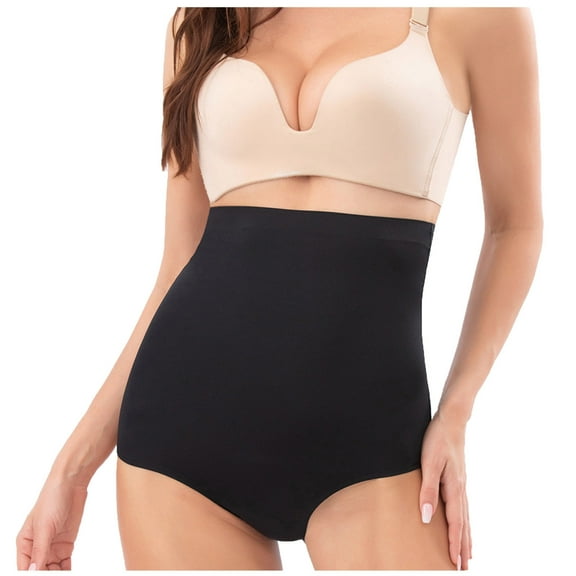 Hvot&aat Women Super High Waisted Shapewear Panties Seamless Tummy Control Waist Trainer Slimming Girdles Waister
