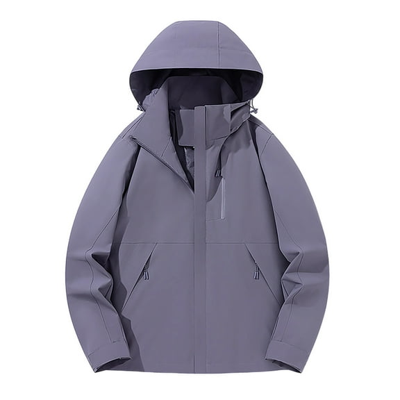 Hvot&aat Women's Cargo Jacket Solid Color Breathable Thin Sunscreen Coat Casual Travel Hoodies With Pocket