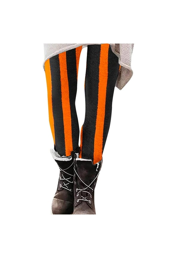 Women's Fashion Independence Day Print Leggings With Yoga Sport Elastic Pants