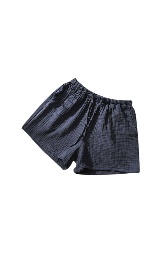 Women's Fitting Beach Shorts Summer Casual Shorts Lightweight Drawstring Shorts with Pockets