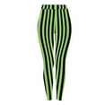 thumbnail image 1 of Hvot&aat Women's Halloween Striped Leggings Sports Fitness Pants Halloween Christmas Costume Pantyhose Stretch Yoga Pants, 1 of 7