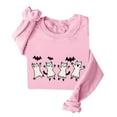 thumbnail image 1 of Hvot&aat Women's Halloween Sweatshirt Funny Ghost Loose Fit Round Neck Long Sleeve Pullover, 1 of 3