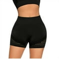 thumbnail image 1 of Hvot&aat Women's New High-waisted Leggings Scrunch Butt Lifting Workout Shorts Hollow Out Breathable Biker Shorts, 1 of 5
