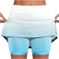 thumbnail image 1 of Hvot&aat Women's Printing Athletic Shorts Lightweight High Waist Golf Tennis Pickleball Workout Skorts, 1 of 5