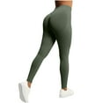 thumbnail image 1 of Hvot&aat Women's Seamless Leggings High Waisted Butt Lifting Tights Pants Workout Gym Yoga Leggings, 1 of 1