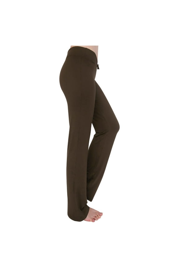 Women's Wide Leg Pants Workout Out Leggings High Waisted Bootcut Leggings Loose Comfy Lounge Trousers