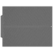 Hvxrjkn Dish Drying Mat Drain Mat,Rectangel Silicone Mat Heat Resistant Slip-Proof Tray for Kitchen Counter