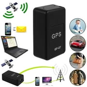 Hvxrjkn GPS Locator,Mini Anti-Theft Magnetic Tracking GPS Locator Tracker GPRS Concealed Realtime Tracking Device for Cars Kids Seniors Valuables