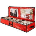 thumbnail image 1 of Fvkrnyz Wrap Storage Bag Waterproof Underbed Storage Organizer with Reinforced Handles Large Wrapping Paper Storage Box Holiday Accessories for Paper Tags & Bows, 1 of 10