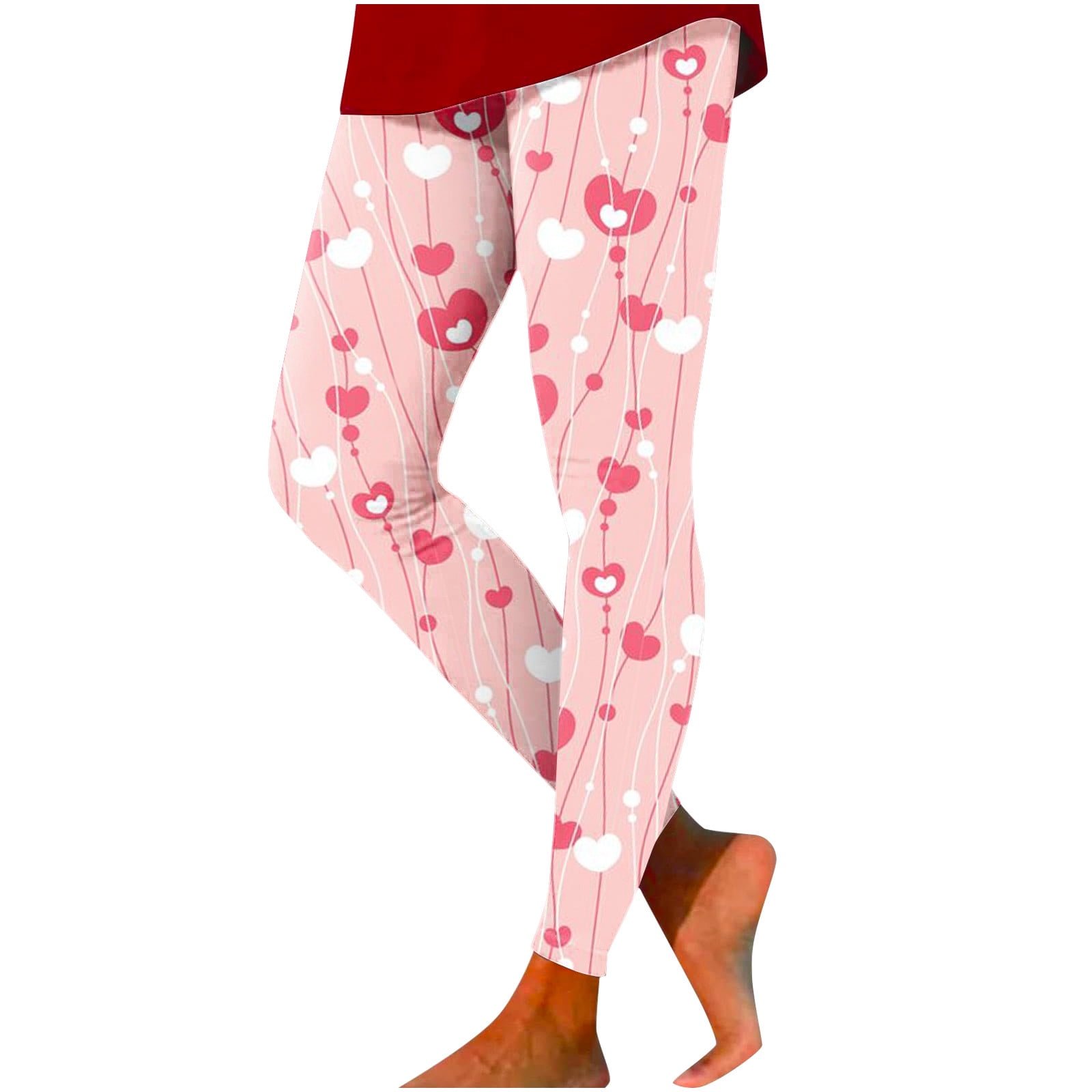 Valentine Thermal Valentine Leggings for Women Valentine with Pockets Dress  Pants Women Petite Plus Size Thick Heart Leggings Women Tummy Dressy