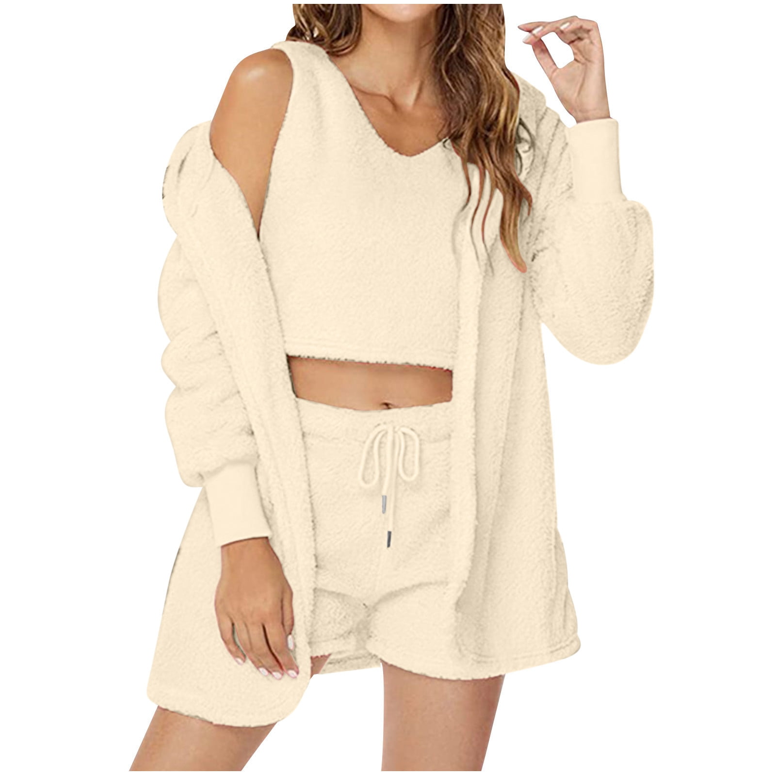 Amazing 3 Piece Women S Pajama Set Photos