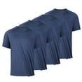 thumbnail image 1 of Hvyesh 4 Pack Quick Dry Shirts for Men Short Sleeve Athletic Tshirts Running Gym Quick Dry Short Sleeve Performance Moisture Wicking T Shirt, 1 of 8