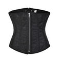 thumbnail image 1 of Hvyesh Black Corset Top for Women Plus Size Corsets Shapewear Steampunk Corset Overbust, 1 of 8