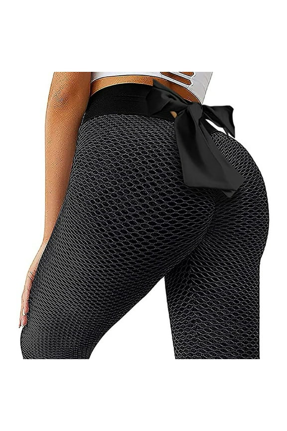 Butt Lifting Leggings for Women Tummy Control Workout Yoga Pants High Waisted Scrunch Booty Gym Tights
