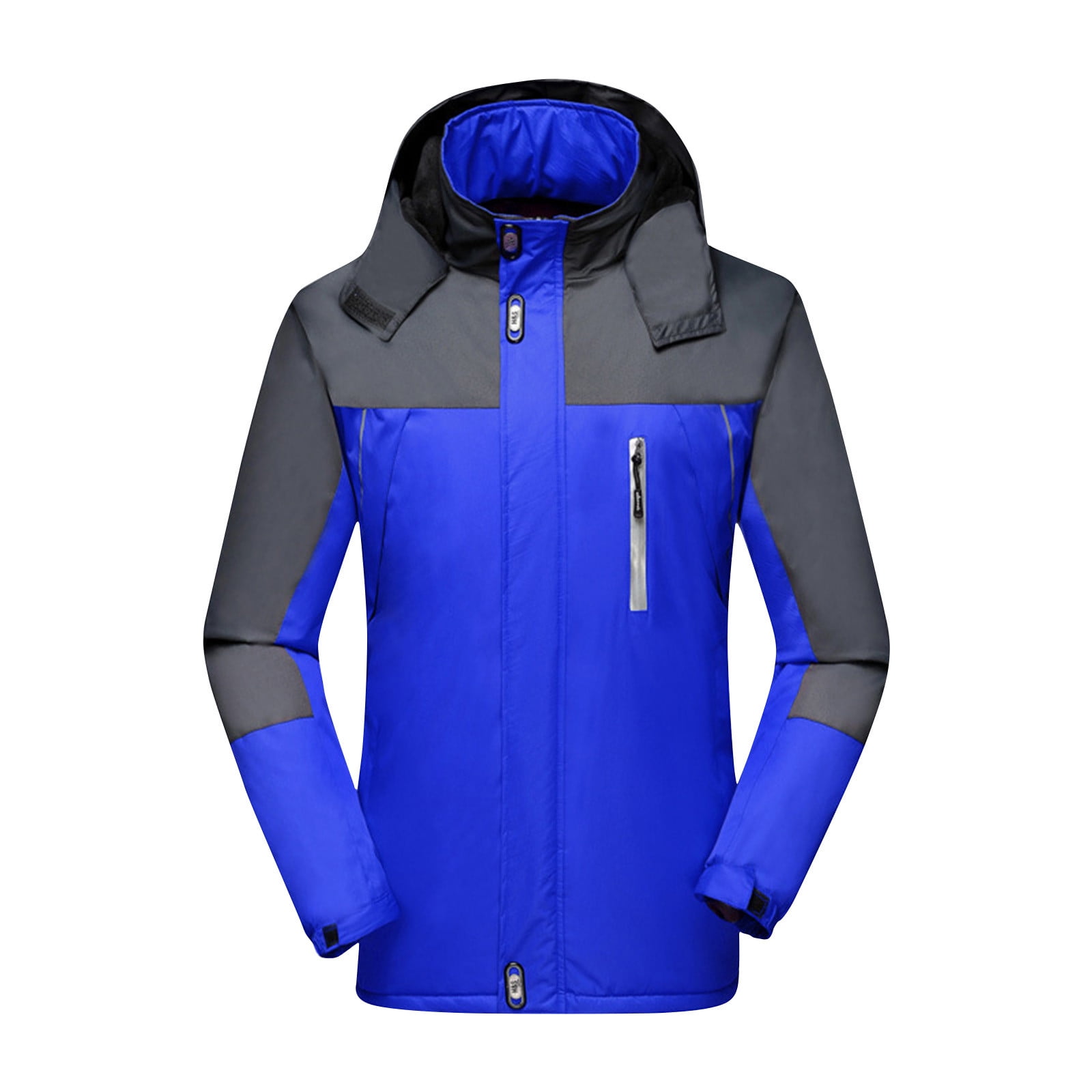 Honeeladyy Mens Fleece Lined Zipper Leather Jackets,Winter